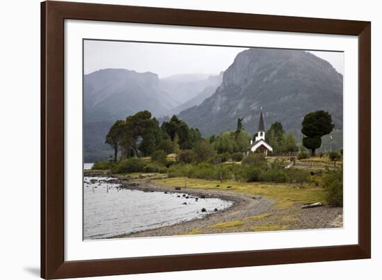 Landscape at Lago Paimun, Lanin National Park, Patagonia, Argentina, South America-Yadid Levy-Framed Photographic Print