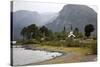 Landscape at Lago Paimun, Lanin National Park, Patagonia, Argentina, South America-Yadid Levy-Stretched Canvas