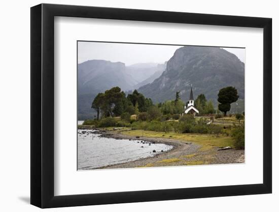 Landscape at Lago Paimun, Lanin National Park, Patagonia, Argentina, South America-Yadid Levy-Framed Photographic Print