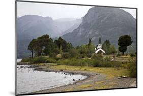 Landscape at Lago Paimun, Lanin National Park, Patagonia, Argentina, South America-Yadid Levy-Mounted Photographic Print