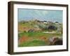 Landscape at Le Pouldu, 1890-Paul Gauguin-Framed Giclee Print