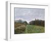 Landscape at Louveciennes, 1873-Alfred Sisley-Framed Giclee Print