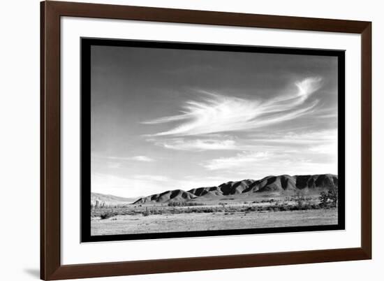 Landscape at Manzanar-Ansel Adams-Framed Premium Giclee Print