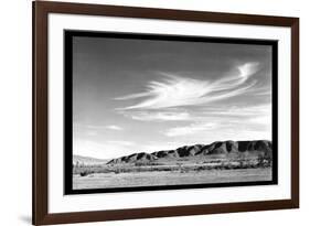 Landscape at Manzanar-Ansel Adams-Framed Premium Giclee Print