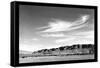 Landscape at Manzanar-Ansel Adams-Framed Stretched Canvas