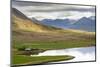 Landscape at Miklavatn, Trollaskagi, near Siglufjordur.-Martin Zwick-Mounted Photographic Print