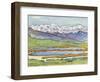 Landscape at Montana-Ferdinand Hodler-Framed Giclee Print