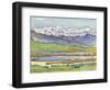 Landscape at Montana-Ferdinand Hodler-Framed Giclee Print