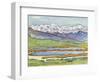 Landscape at Montana-Ferdinand Hodler-Framed Giclee Print