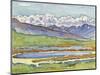 Landscape at Montana-Ferdinand Hodler-Mounted Giclee Print