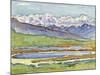 Landscape at Montana-Ferdinand Hodler-Mounted Giclee Print