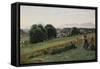 Landscape at Mornex, about 1842-Jean-Baptiste-Camille Corot-Framed Stretched Canvas