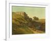 Landscape at Ornans-Gustave Courbet-Framed Collectable Print