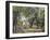 Landscape at Osny Near the Drinking Trough, 1883-Camille Pissarro-Framed Giclee Print