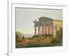 Landscape at Paestum-Arthur Glennie-Framed Premium Giclee Print