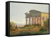 Landscape at Paestum-Arthur Glennie-Framed Stretched Canvas