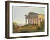 Landscape at Paestum-Arthur Glennie-Framed Giclee Print