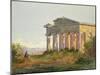 Landscape at Paestum-Arthur Glennie-Mounted Giclee Print