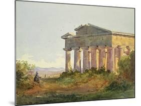 Landscape at Paestum-Arthur Glennie-Mounted Giclee Print