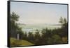 Landscape at Pichelswerder. 1814-Karl Friedrich Schinkel-Framed Stretched Canvas
