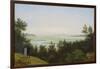 Landscape at Pichelswerder. 1814-Karl Friedrich Schinkel-Framed Giclee Print