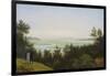Landscape at Pichelswerder. 1814-Karl Friedrich Schinkel-Framed Giclee Print