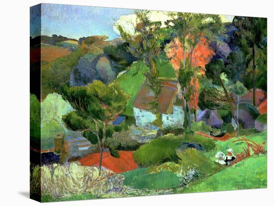 Landscape at Pont Aven, 1888-Paul Gauguin-Stretched Canvas