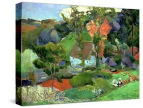 Landscape at Pont Aven, 1888-Paul Gauguin-Stretched Canvas