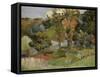 Landscape at Pont Aven, 1888-Paul Gauguin-Framed Stretched Canvas