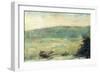 Landscape at Saint-Ouen, 1878-79-Georges Pierre Seurat-Framed Giclee Print