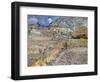 Landscape at Saint-Remy (The Plouged Field)-Vincent van Gogh-Framed Giclee Print