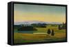 'Landscape at Staffelsee', c1931-Georg Schrimpf-Framed Stretched Canvas