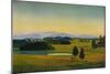 'Landscape at Staffelsee', c1931-Georg Schrimpf-Mounted Giclee Print