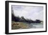 Landscape at the Edge of Water, C1823-1869-Paul Huet-Framed Giclee Print