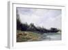 Landscape at the Edge of Water, C1823-1869-Paul Huet-Framed Giclee Print