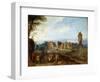 Landscape at the Windmill Painting by Jan Breugel Le Vieux Calls Bruegel De Velours (Brueghel or Br-Jan the Elder Brueghel-Framed Giclee Print