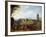 Landscape at the Windmill Painting by Jan Breugel Le Vieux Calls Bruegel De Velours (Brueghel or Br-Jan the Elder Brueghel-Framed Giclee Print