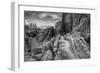 Landscape at White Tank, Joshua Tree-Vincent James-Framed Photographic Print