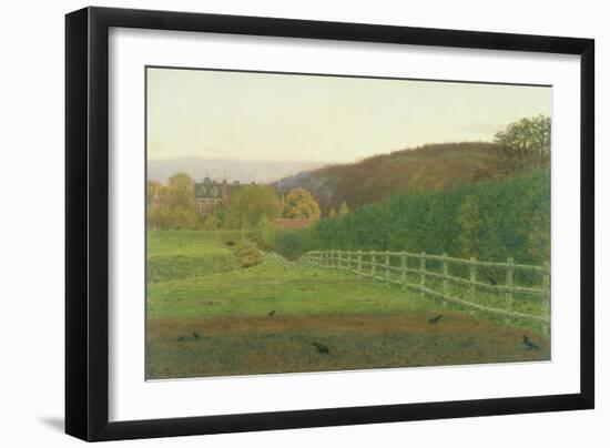 Landscape at Wotton, Surrey: Autumn-George Price Boyce-Framed Giclee Print