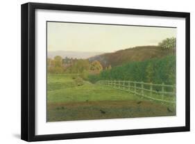 Landscape at Wotton, Surrey: Autumn-George Price Boyce-Framed Giclee Print