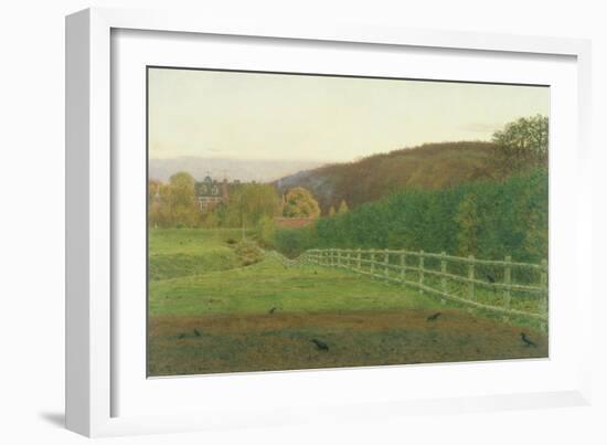 Landscape at Wotton, Surrey: Autumn-George Price Boyce-Framed Giclee Print