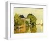 Landscape at Zaandam IV-Claude Monet-Framed Giclee Print