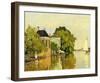 Landscape at Zaandam IV-Claude Monet-Framed Giclee Print