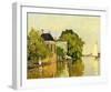 Landscape at Zaandam IV-Claude Monet-Framed Giclee Print