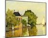 Landscape at Zaandam IV-Claude Monet-Mounted Giclee Print