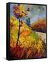 Landscape Autumn 454111-Pol Ledent-Framed Stretched Canvas
