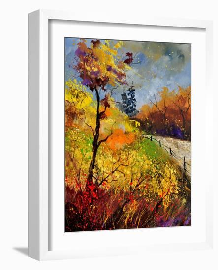 Landscape Autumn 454111-Pol Ledent-Framed Art Print