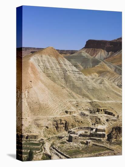 Landscape Between Herat and Maimana, after Subzak Pass, Afghanistan-Jane Sweeney-Stretched Canvas