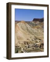 Landscape Between Herat and Maimana, after Subzak Pass, Afghanistan-Jane Sweeney-Framed Photographic Print