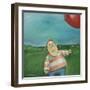 Landscape Boy Balloon-Tim Nyberg-Framed Giclee Print